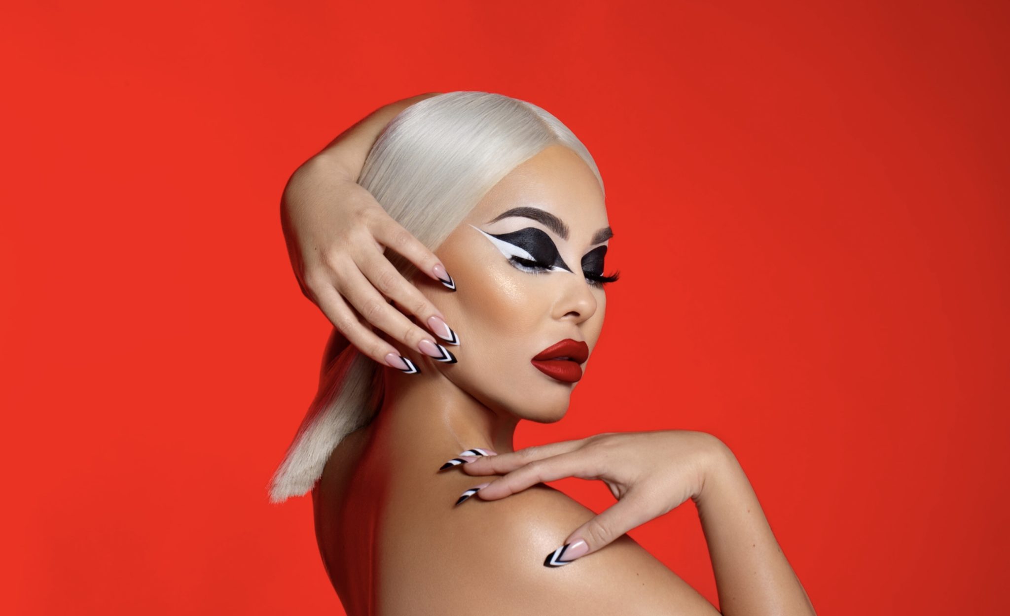 Editorial makeup artistry